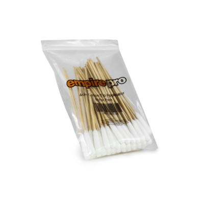 A plastic bag filled with Empire PRO Sweat Bands.