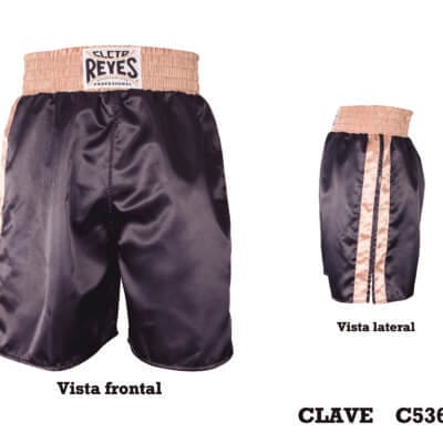 Cleto Reyes Boxing Trunk in Satin polyester boxing shorts.