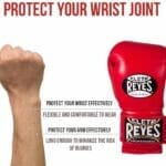 Cleto Reyes Training Gloves protect wrist joint.